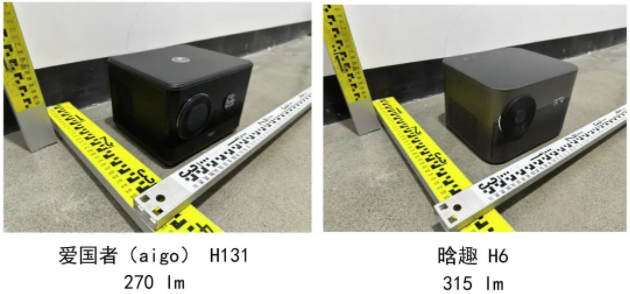 怎么选？北京消协发布15款测试结果→z6尊龙·中国网站比较试验｜投影仪(图5)
